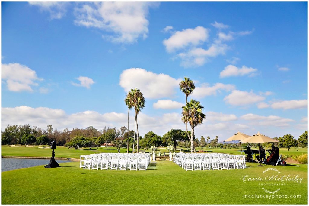 Fairbanks Ranch Country Club Wedding Ceremony